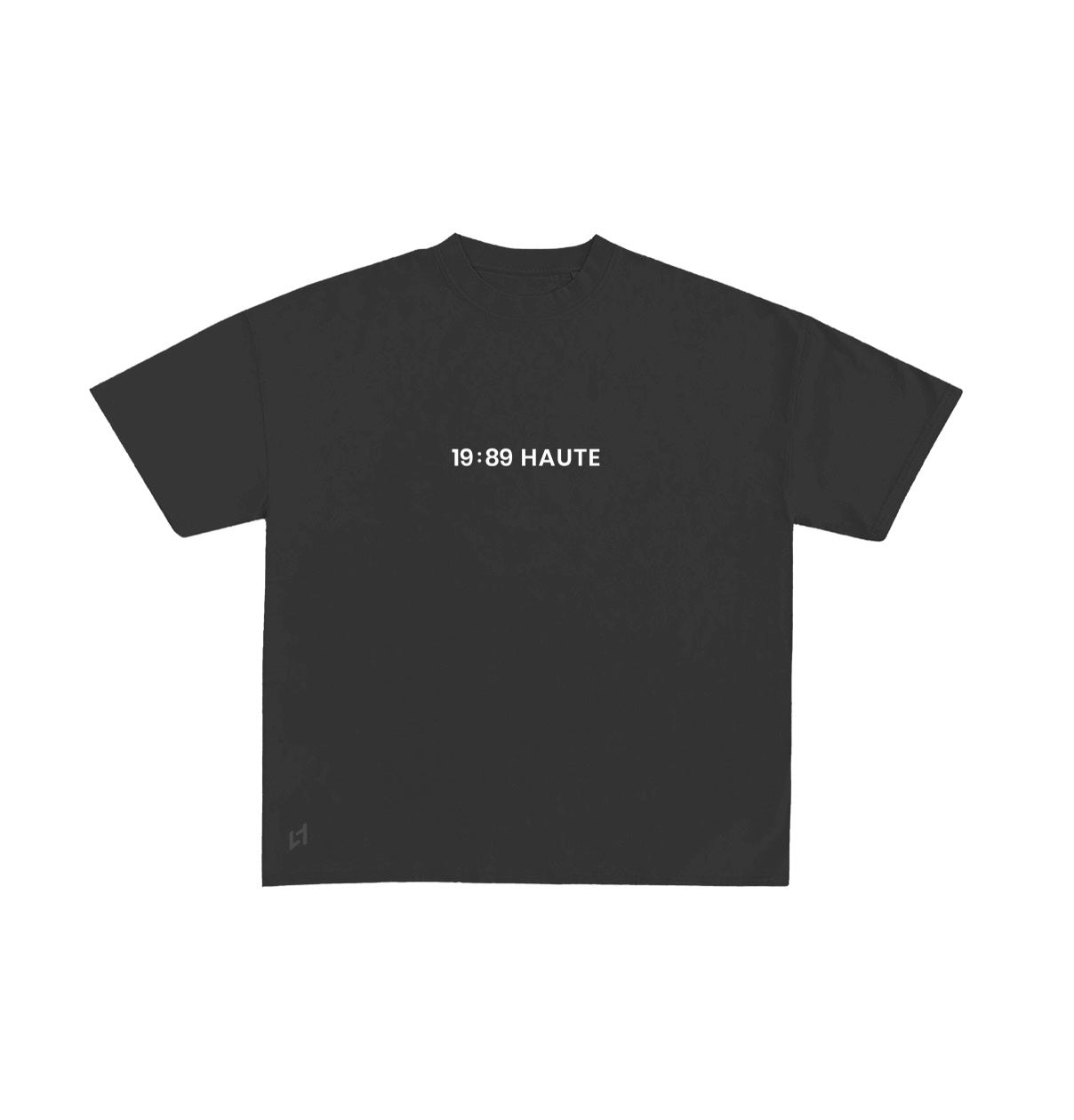 Grounded Tee – Charcoal Black