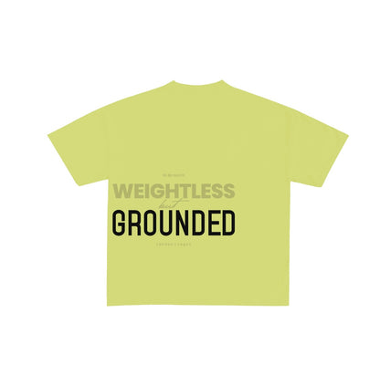 Grounded Tee – Lemon Mist