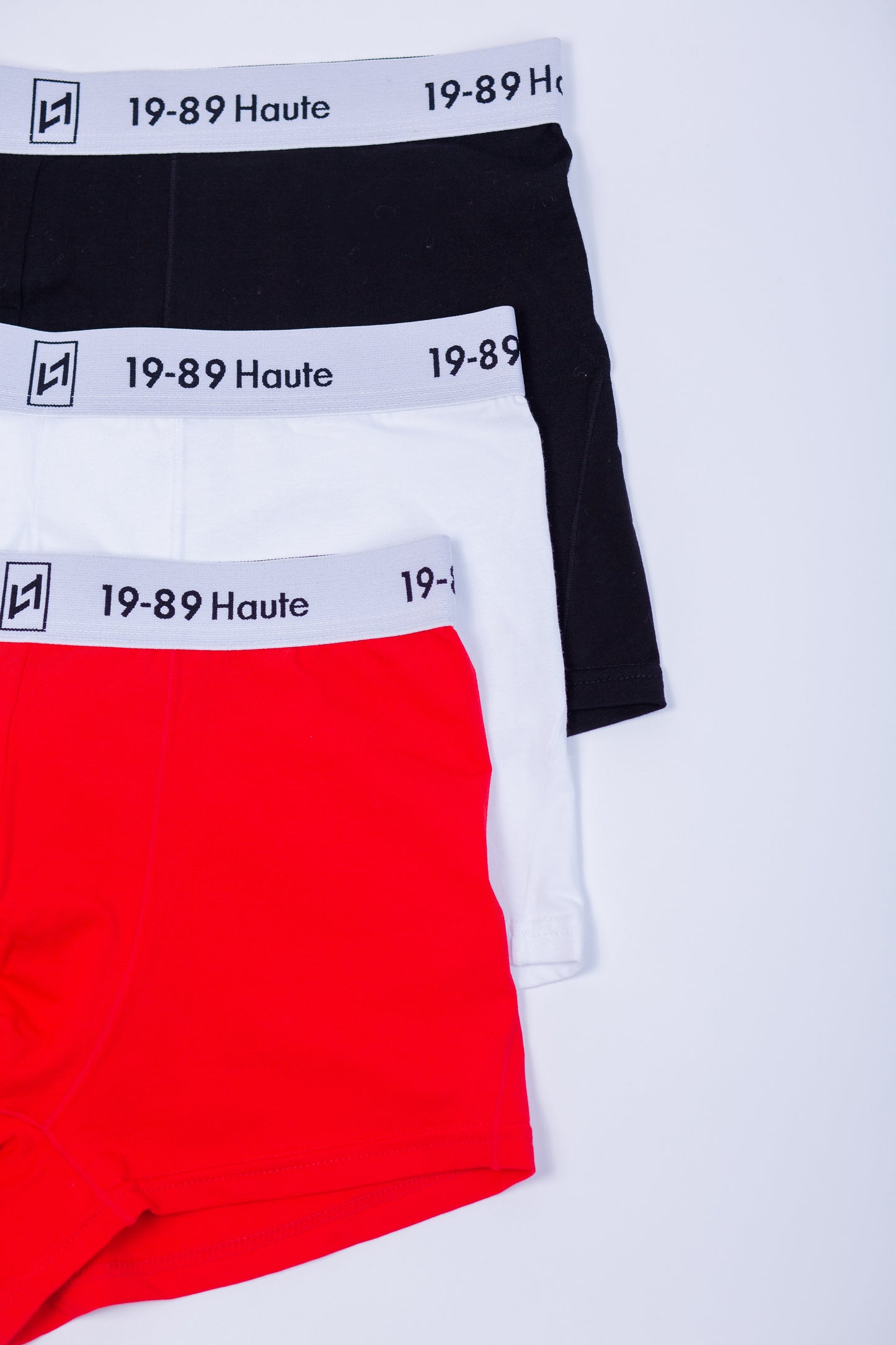 Premium Black Boxer Briefs by 19-89 Haute